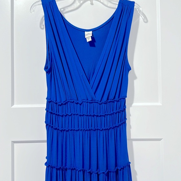 NWOT Sangria maxi long dress 95% rayon 5% spandex size M - Picture 4 of 6